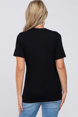 Black Mother Graphic Maternity T-Shirt