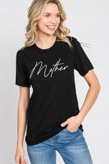 Black Mother Graphic Maternity T-Shirt