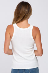 Ivory Knit Tank Top