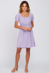 Lavender Smocked Dress