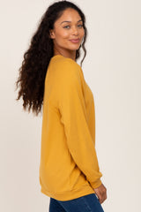 Yellow Long Sleeve Top