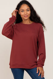 Rust Long Sleeve Top