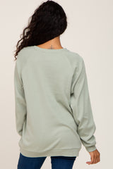 Mint Green Long Sleeve Top