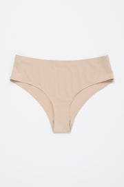 Beige Seamless Maternity Underwear