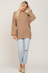 Taupe Soft Knit Sweater