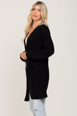 Black Knit Cardigan