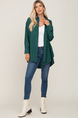 Olive Oversized Button Down Blouse