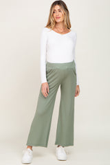 Sage Thermal Lightweight Maternity Lounge Pants