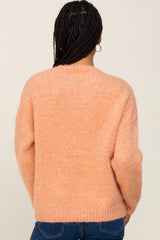 Orange Chunky Knit Sweater