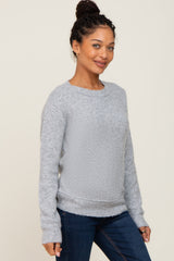 Heather Grey Basic Sweater