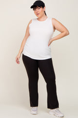 Black Flare Leg Plus Lounge Pants