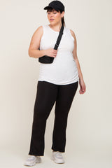 Black Flare Leg Plus Lounge Pants