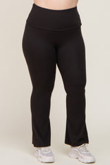 Black Flare Leg Plus Lounge Pants