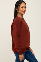 Rust Basic Sweatshirt