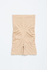 Beige Belly Support Maternity Boyshort