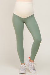 Mint Green Maternity Leggings