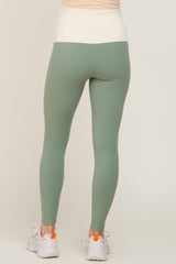 Mint Green Maternity Leggings