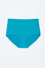 Teal Seamless High Waist Maternity Underwear