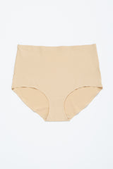 Beige Seamless High Waist Underwear