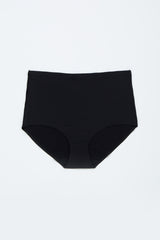 Black Seamless High Waist Maternity Underwear