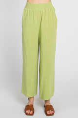 Light Olive Wide Leg Pants