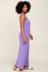 Lavender Sleeveless Maxi Dress