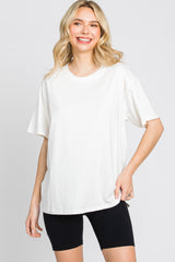 Ivory Basic T-Shirt