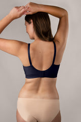 Navy Bravado Body Silk Seamless Nursing Bra