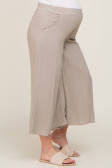 Sage Wide Leg Maternity Pants