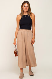 Mocha Wide Leg Pants