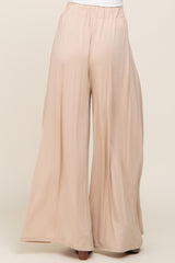 Cream Flowy Pants