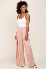 Pink Flowy Pants