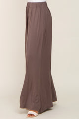 Brown Flowy Pants