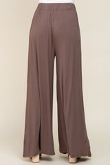 Brown Flowy Pants