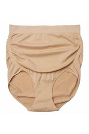 Beige Maternity High Waisted Support Brief