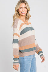 Multi-Color Striped Sweater