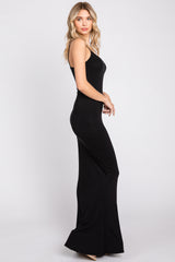 Black Basic Maxi Dress