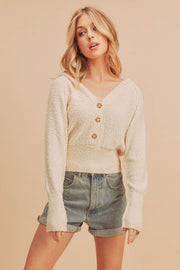 Cream Knit Pullover