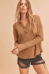 Mocha Thermal Top