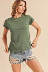 Green Baby Tee