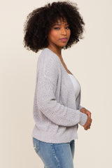 Grey Maternity Cardigan