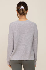 Grey Maternity Cardigan