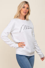 Heather Grey Ultra Soft Mother Sweatshirt