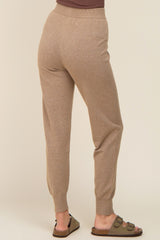 Mocha Sweater Knit Joggers