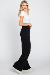 Black Pocketed Lounge Pants