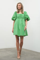 Green Bow Dress