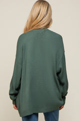 Olive Basic Maternity Knit Cardigan