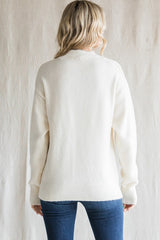 Ivory Basic Sweater