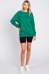 Green Pullover Sweatshirt