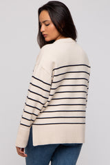 Black Striped Sweater